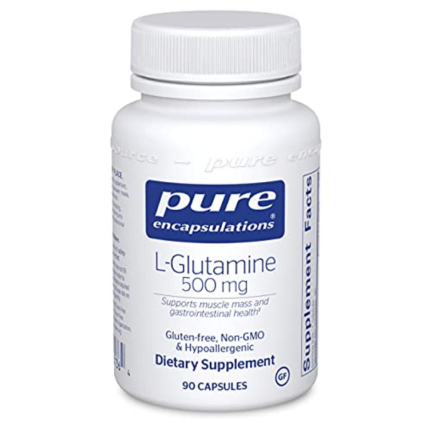 Pure Encapsulations LGlutamine 500 mg 90 vcaps