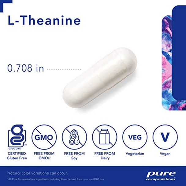 Pure Encapsulations LTheanine 200 mg 120 vcaps