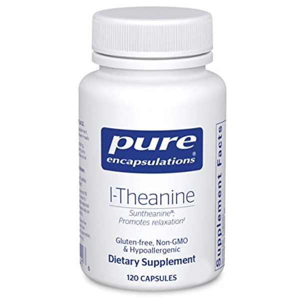 Pure Encapsulations LTheanine 200 mg 120 vcaps