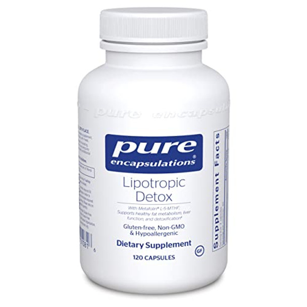 Pure Encapsulations Lipotropic Detox 120 Vcaps