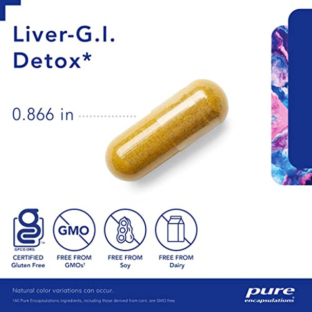 Pure Encapsulations Liverg.I. Detox 120 Vcaps