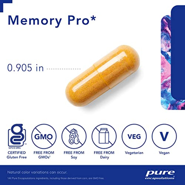 Pure Encapsulations Memory Pro 90 vegcaps