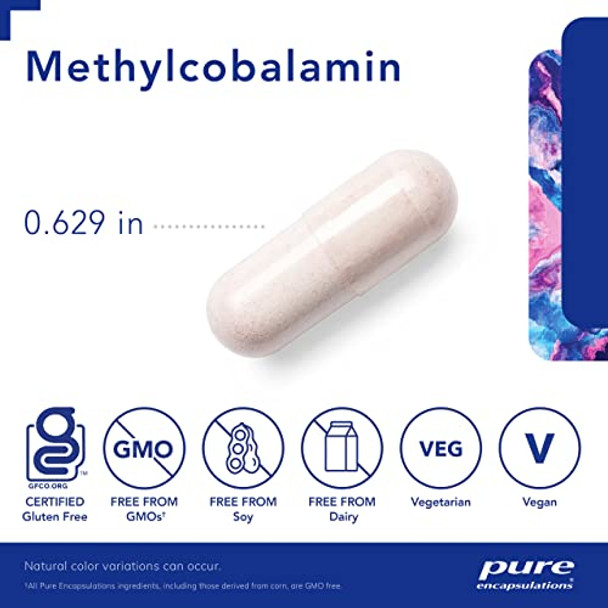 Pure Encapsulations Methylcobalamin 1000 Mcg 60 Vcaps