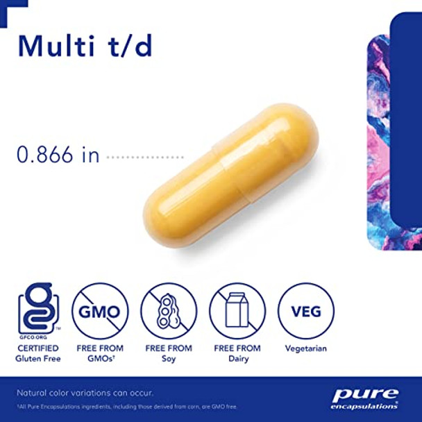 Pure Encapsulations Multi T/D 120 vcaps