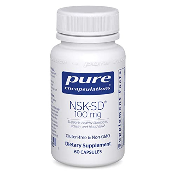 Pure Encapsulations NSKSD Nattokinase 100 mg 60 caps