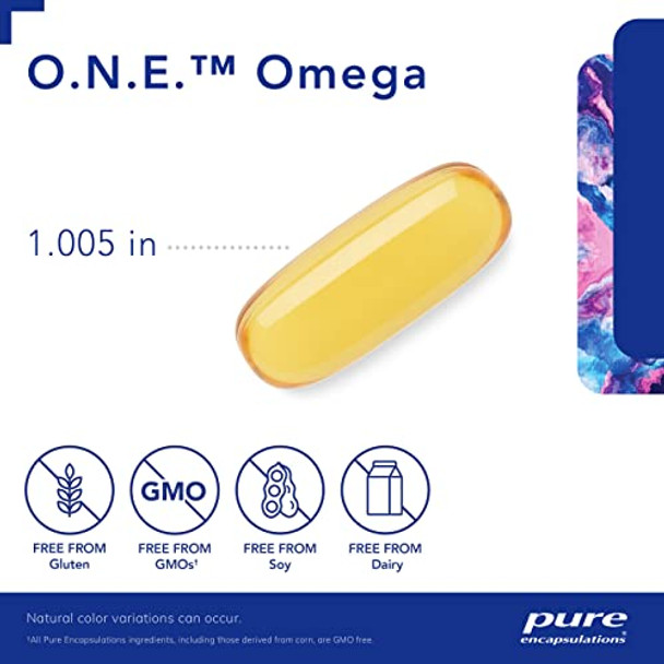 Pure Encapsulations O.N.E. Omega 60 softgels