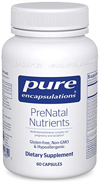 Pure Encapsulations Prenatal Nutrients 60 Vcaps