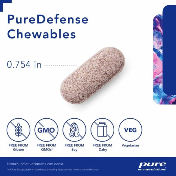 Pure Encapsulations PureDefense chewables 120 tabs