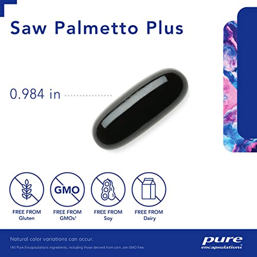 Pure Encapsulations Saw Palmetto Plus 250 gels