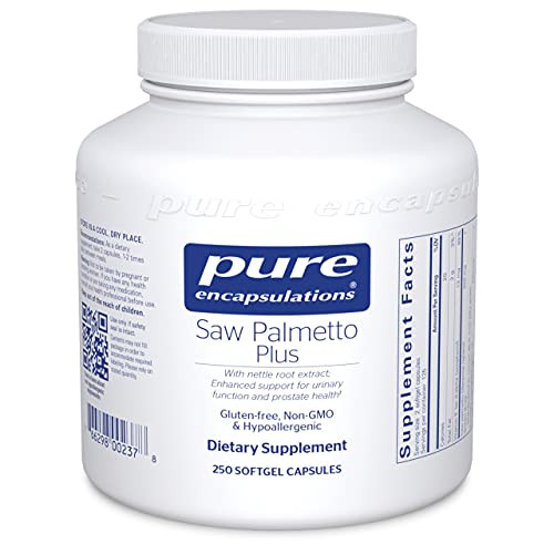 Pure Encapsulations Saw Palmetto Plus 250 gels