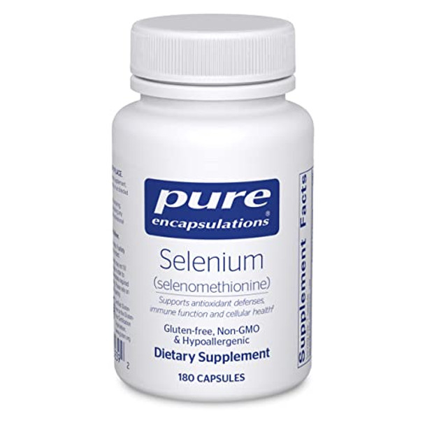 Pure Encapsulations Selenium 200 mcg 180 vcaps