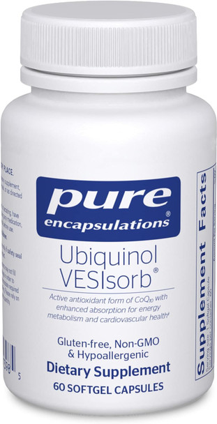 Pure Encapsulations Ubiquinol Vesisorb 60 Caps