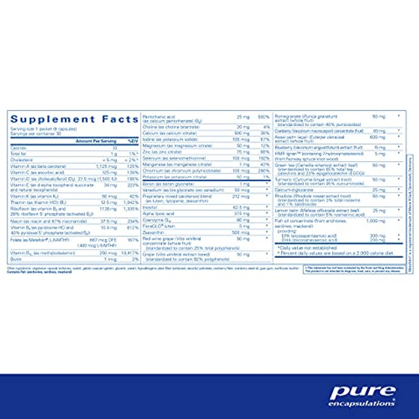 Pure Encapsulations Womens Pure Pack 30 packets