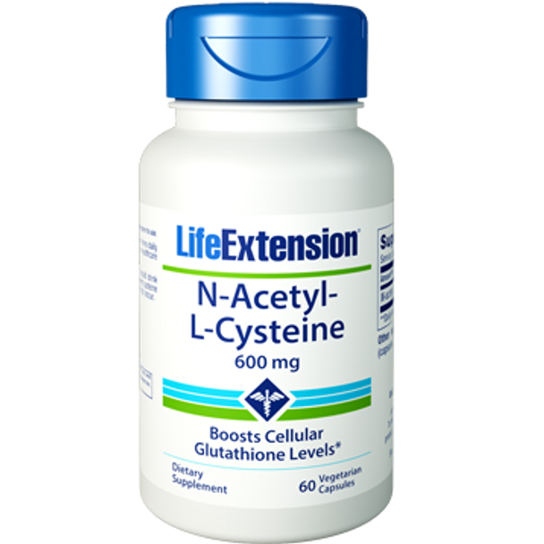 Life Extension NAcetylLCysteine 600 mg 60 vegcaps