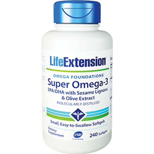 Life Extension Super Omega3 EPA/DHA 240 softgels