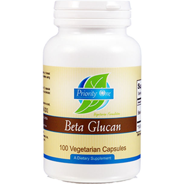 Priority One Vitamins Beta Glucan 500 mg  100 capsules