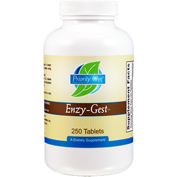 Priority One Vitamins EnzyGest 250 tabs