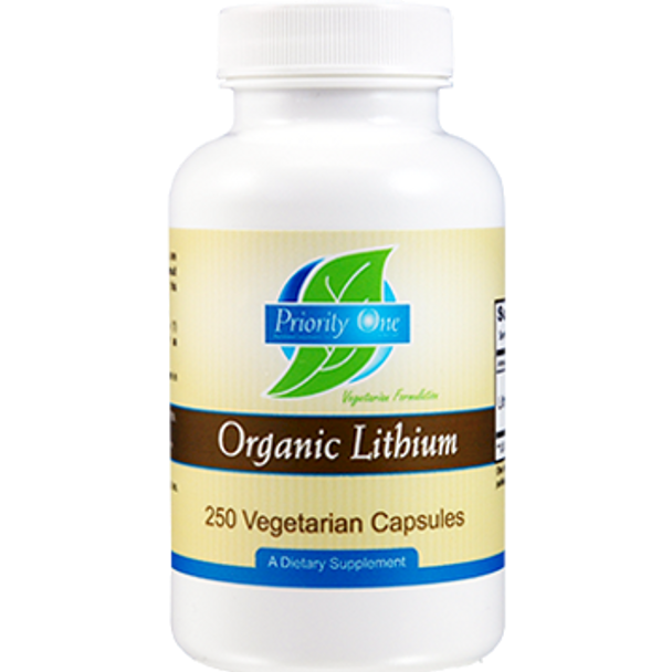 Priority One Vitamins Lithium Organic 5mg 250 caps