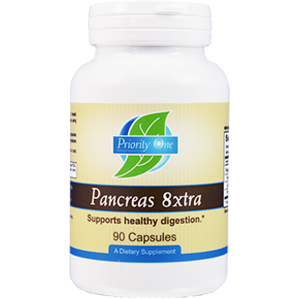 Priority One Vitamins Pancreas 8xtra  90 capsules
