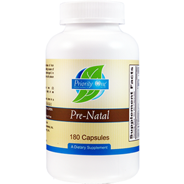 Priority One Vitamins PreNatal 180 caps