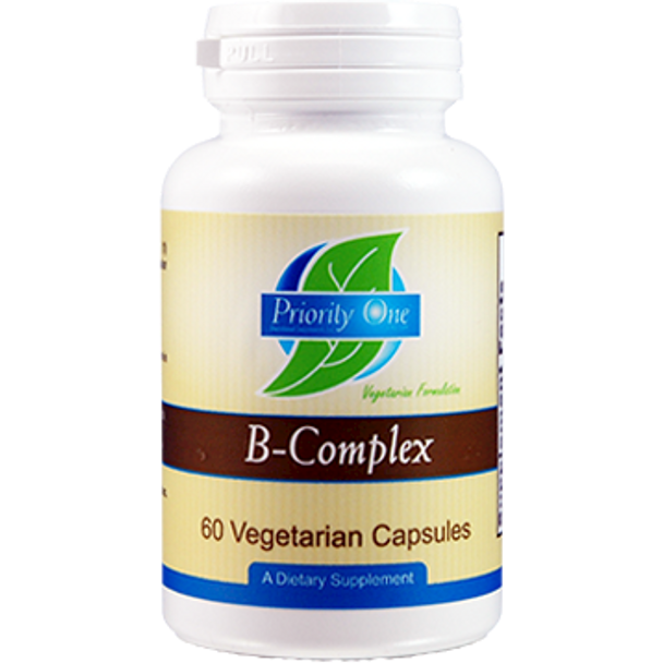 Priority One Vitamins Priority Bcomplex 60 Vcaps