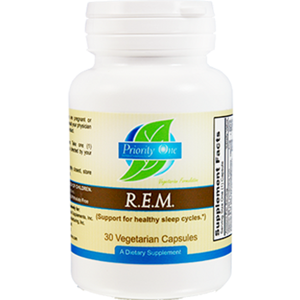 Priority One Vitamins REM  30 vegetarian capsules