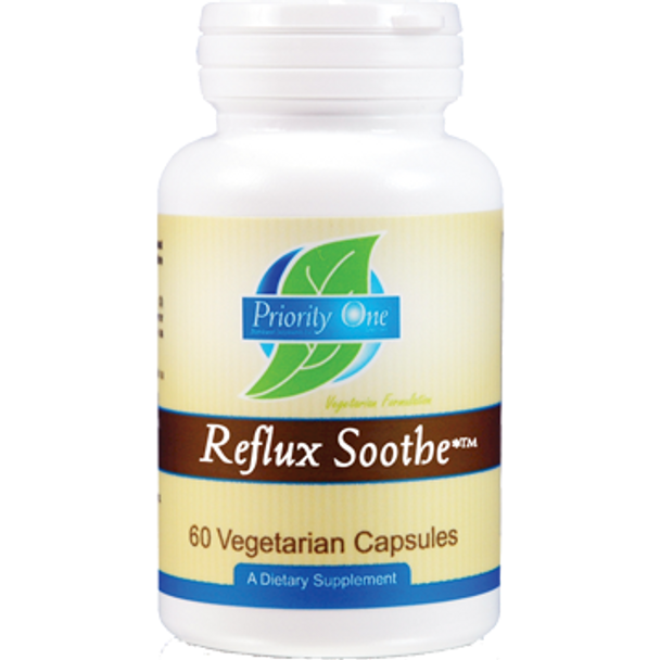 Priority One Vitamins Reflux Soothe 60 vegcaps