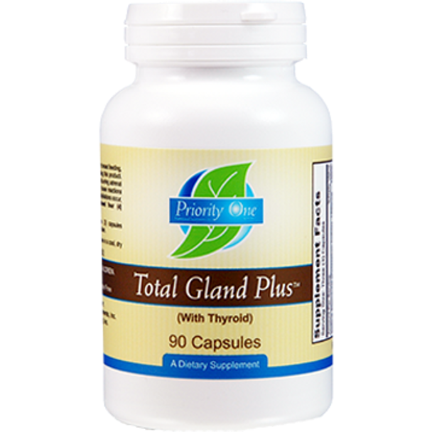 Priority One Vitamins Total Gland Plus  90 capsules