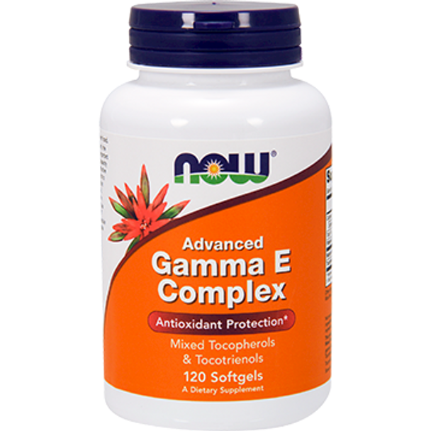 NOW Advanced Gamma E Complex 120 softgels