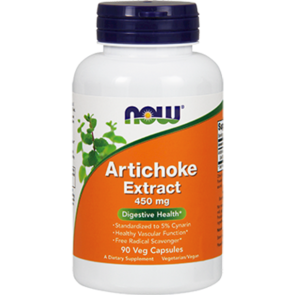 NOW Artichoke Extract 450 mg 90 vegcaps