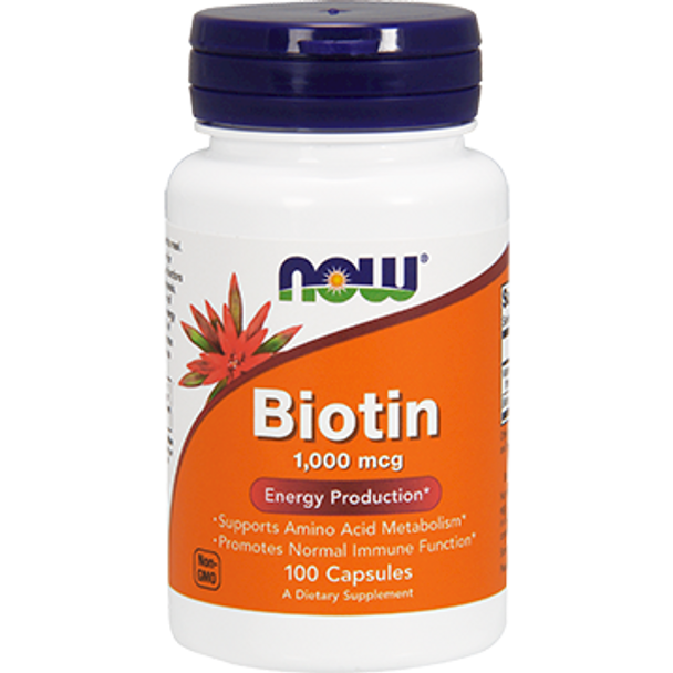 NOW Biotin 1000 mcg  100 capsules