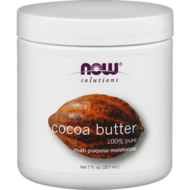 NOW Cocoa Butter 100 Pure 7 fl oz