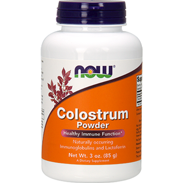 NOW Colostrum 100 Pure Powder 3 oz