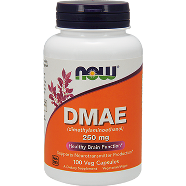 NOW DMAE 250 mg 100 vcaps