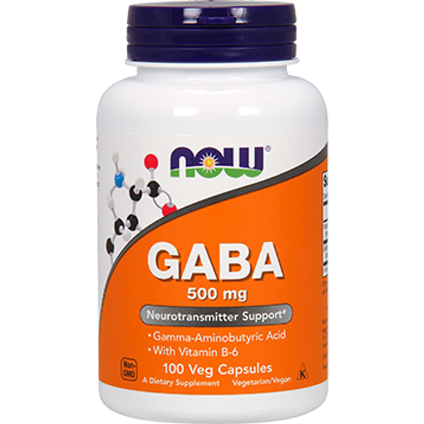 NOW GABA 500 mg 100 caps