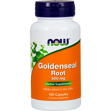 NOW Goldenseal Root 500 mg 100 caps