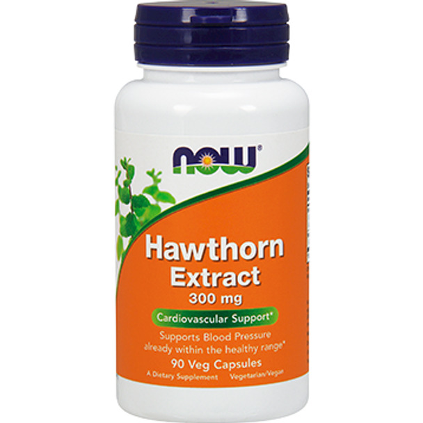 NOW Hawthorn Extract 300 mg 90 vegcaps