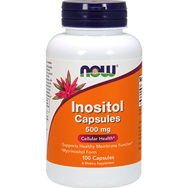 NOW Inositol Capsules 500 mg 100 caps