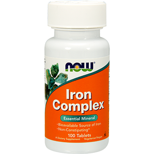 NOW Iron Complex 100 tabs