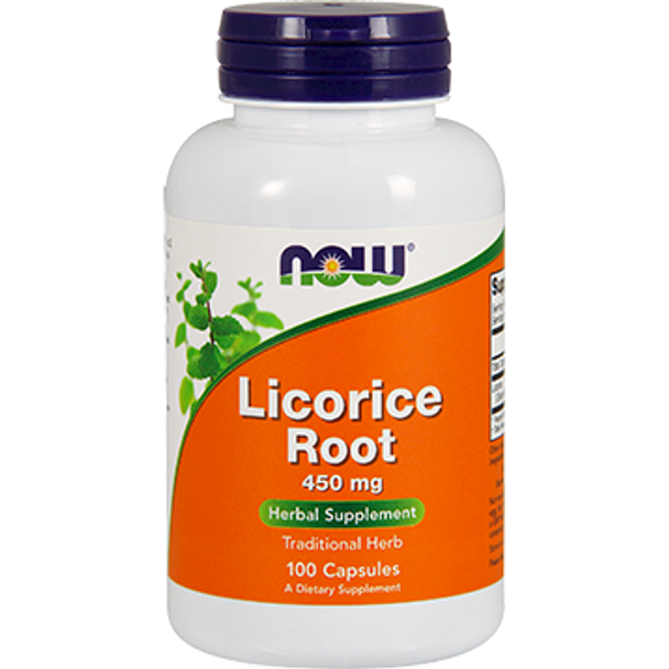 NOW Licorice Root 450 mg 100 caps