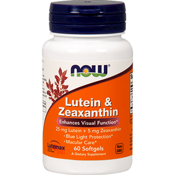 NOW Lutein  Zeaxanthin 60 softgels