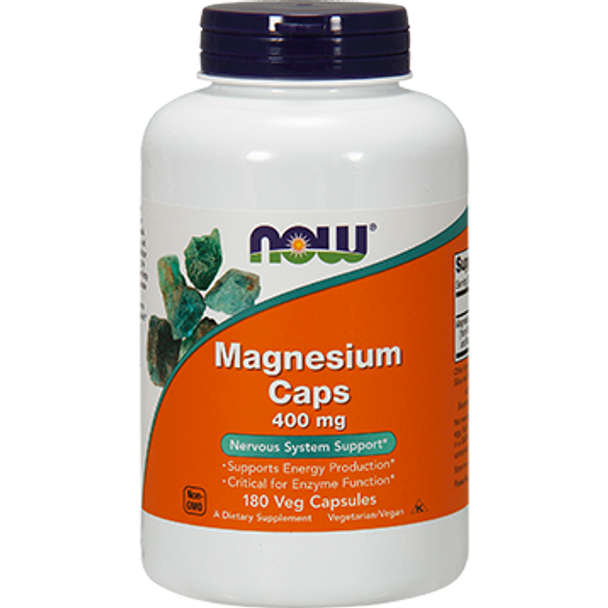 NOW Magnesium Caps 400 mg 180 caps