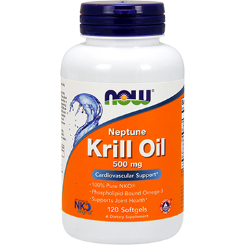 NOW Neptune Krill Oil 500 mg  120 softgels