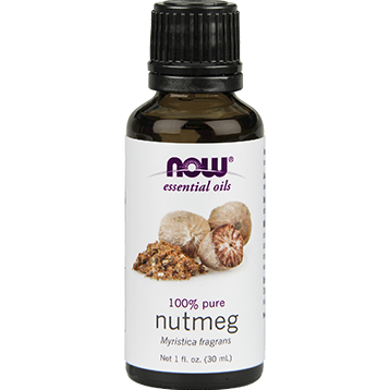 NOW Nutmeg Oil Pure 1 oz