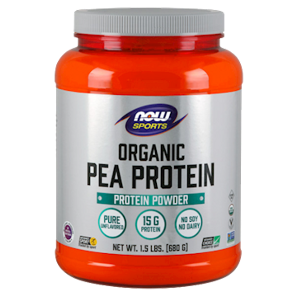 NOW Organic Pea Protein 1.5 lbs