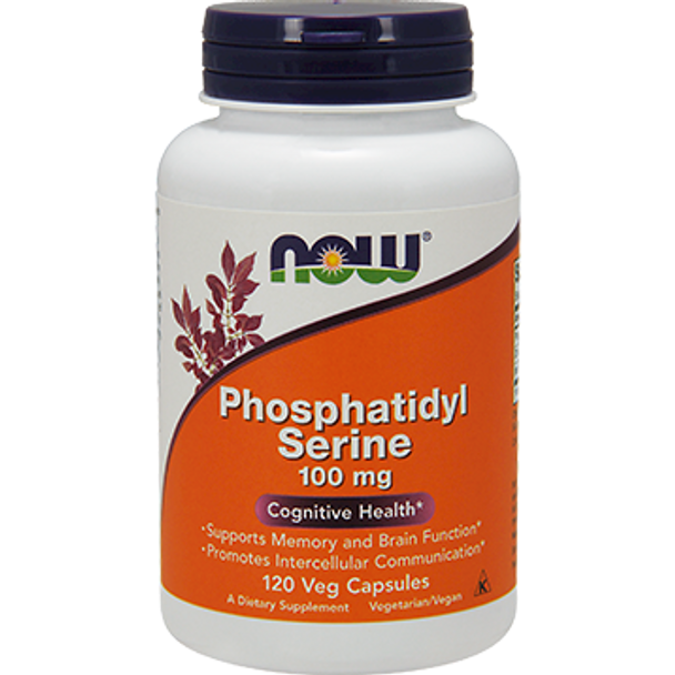 NOW Phosphatidyl Serine 100 mg  120 vegetarian capsules