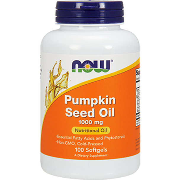 NOW Pumpkin Seed Oil 1000 mg 100 softgels