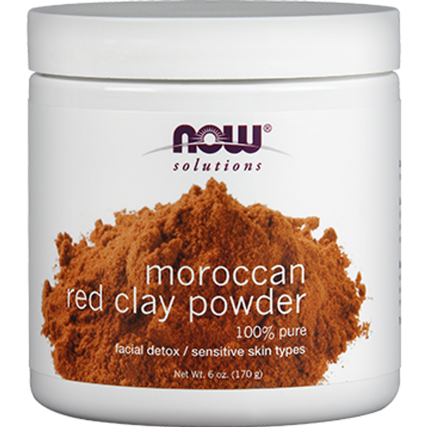 NOW Red Clay Powder 6 oz