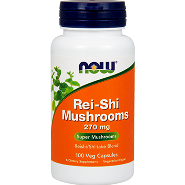 NOW Rei Shi Mushrooms 270 mg 100 caps