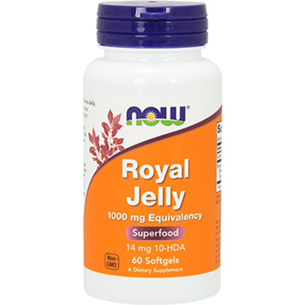 NOW Royal Jelly 1000 mg 60 softgels